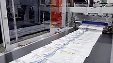 BW Converting's Hudson-Sharp Ares pouch manufacturing system BW Converting's Hudson-Sharp Ares pouch manufacturing system in action.