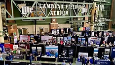 Converters Expo exhibit hall at Lambeau Field Atrium
