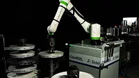 Sidel CoboREEL being used for label creation