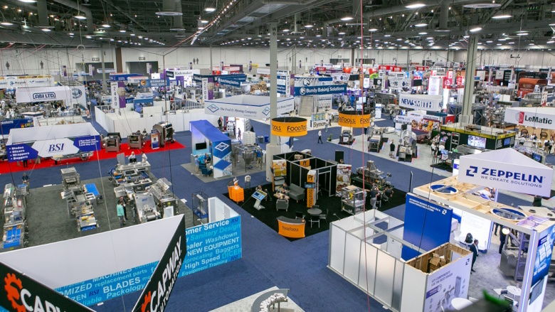 Image of IBIE show floor.