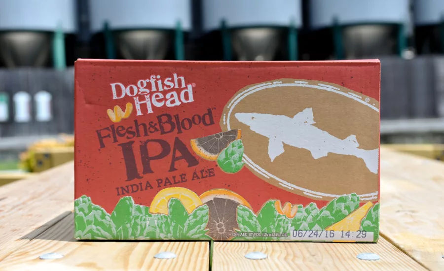Dogfish Head packaging