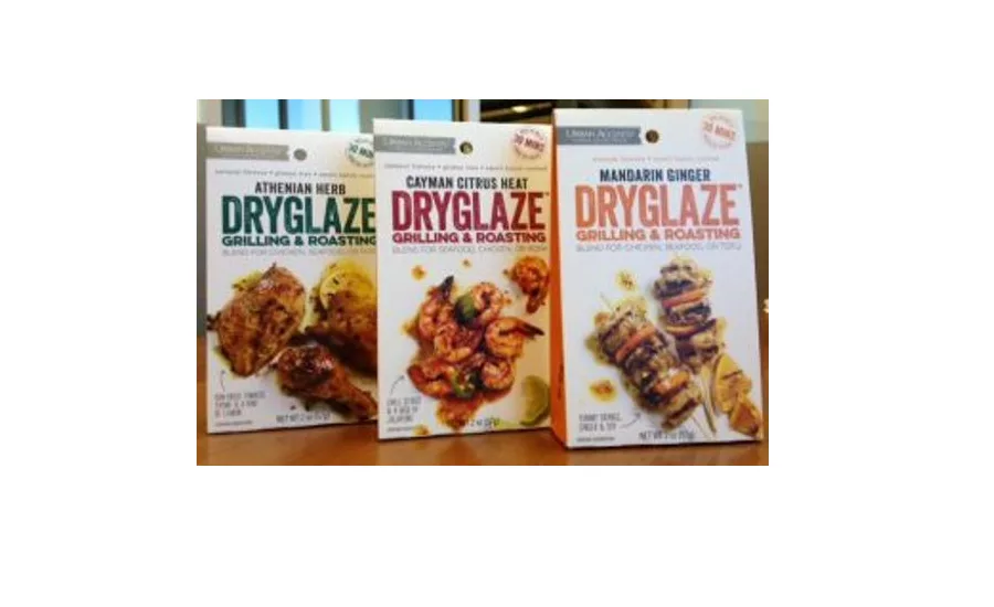 Flexible packaging on shelf