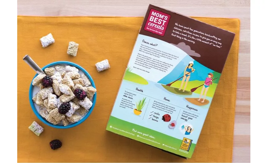MOMs Cereal gets new package