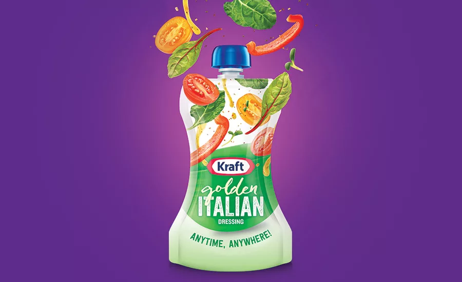 Standup Pouches Add Zest to Salad Dressing Aisle