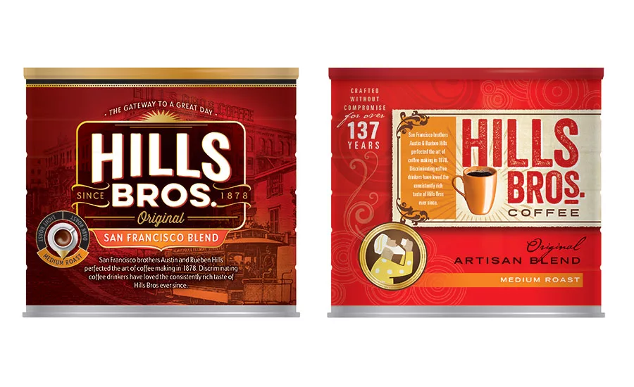 Hills Bros. Coffee Reassesses Packaging Strategy, Receives ROI