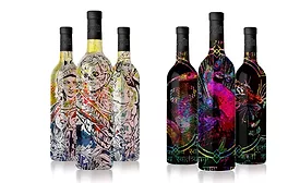 graffiti wine