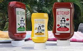 Condiment Bottles Capture Attention