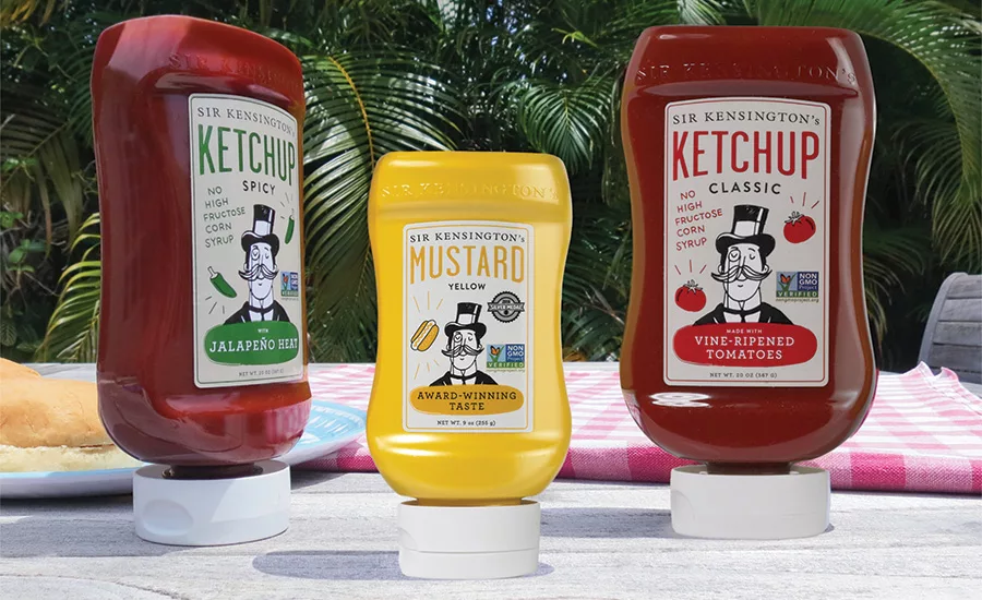 Condiment Bottles Capture Attention