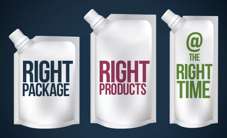 Pouches Prove to Be Right Package At The Right Time