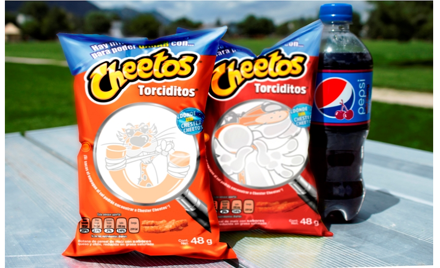 Photochromic Technology Used on Cheetos Promotional Bags