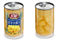 Del Monte Using Clear Cans to Showcase Product 