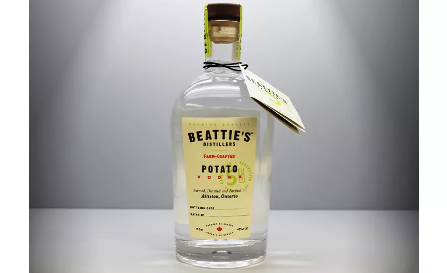 Farm-Crafted Potato Vodka Gets Refreshed Bottle Design