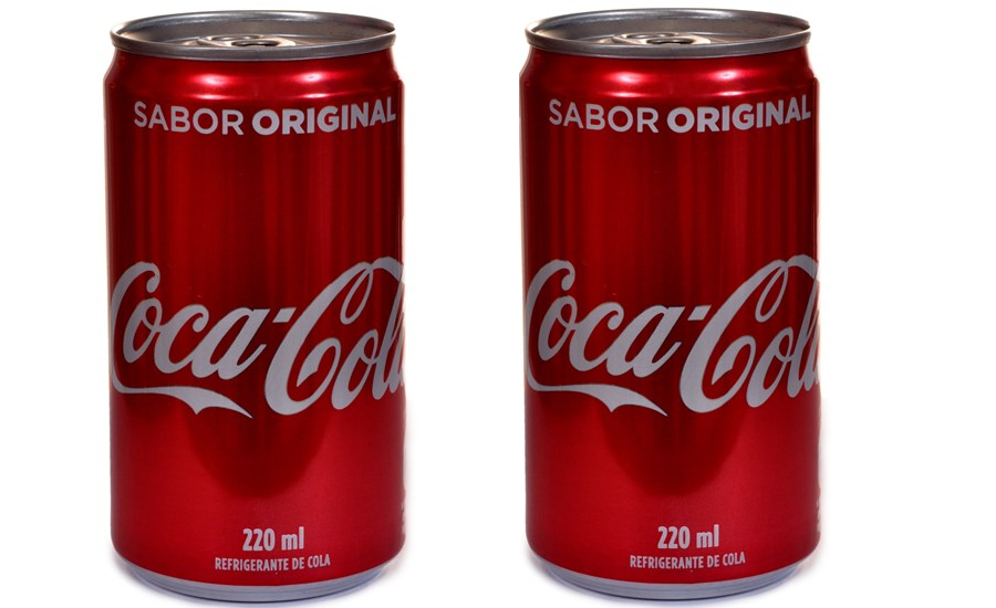 New Coca-Cola slim can debuts in Brazil