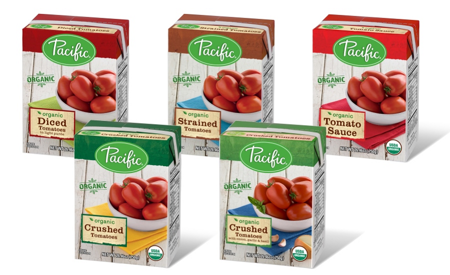 ORGANIC TOMATOES IN ASEPTIC CARTONS