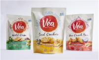 Vea Snacks by Mondelez International launch in bag and carton packaging