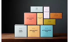 Booth Teas Get Bolder, Brighter Box Packaging