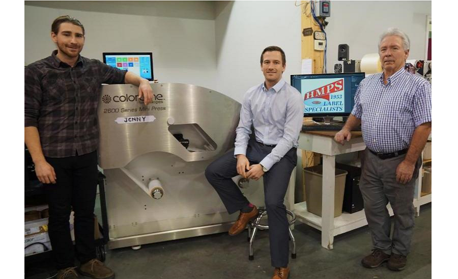 Colordyne 2600 Series mini press chosen by H. Moore Printing Services