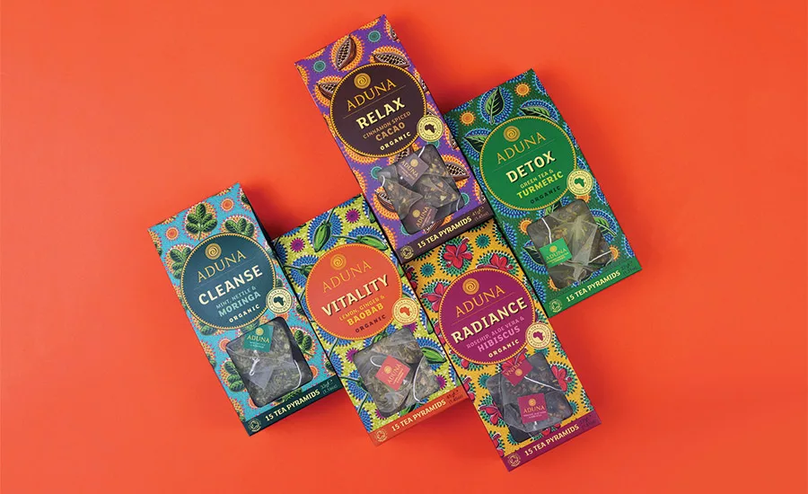 SUPER-TEA FLAVOR AND PACKAGING CELEBRATES