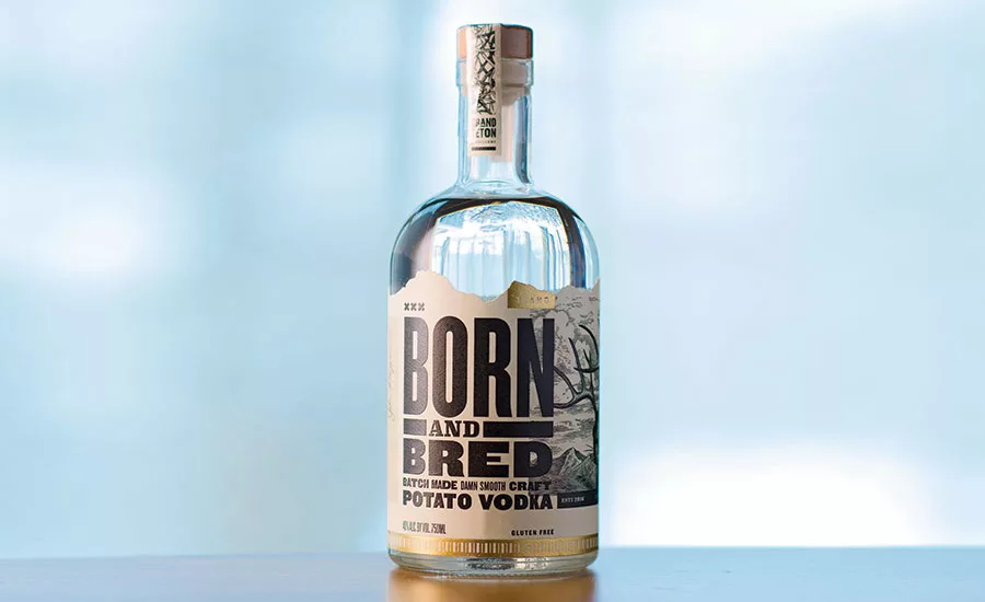 High-Impact Vodka Label Tells a Unique Story