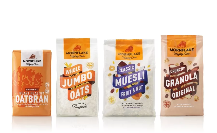 New Identity for the Mighty Oats of Mornflake