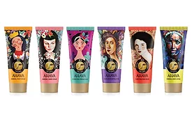 AHAVA Uses Decorative Tubes to Show Female Empowerment