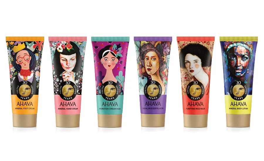 AHAVA Uses Decorative Tubes to Show Female Empowerment