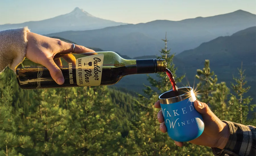Plastic Is Fantastic For Adventure-Ready Wine Brand