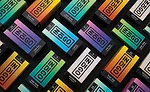 bold gradients packaging trends
