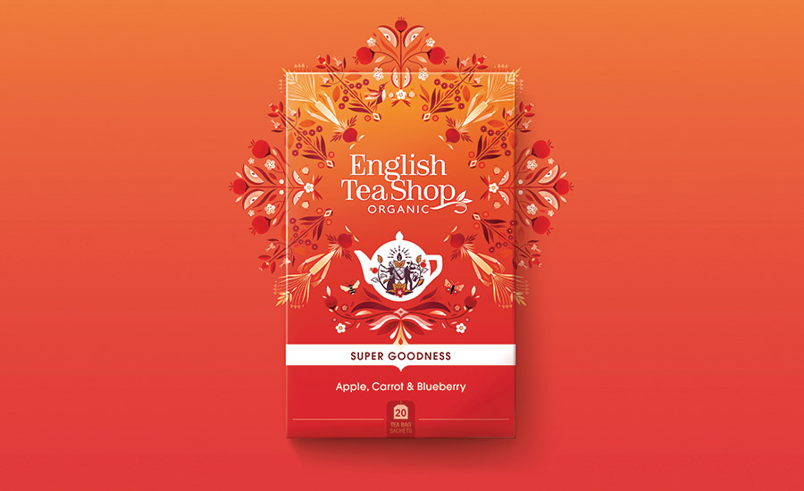 English Tea Shop Refreshes Brand Identity