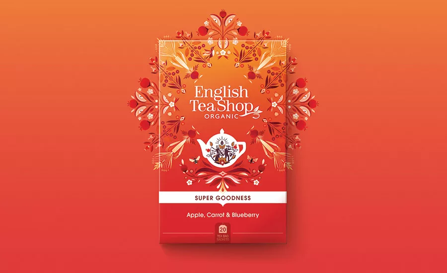 English Tea Shop Refreshes Brand Identity
