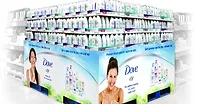 Dove 4 pallet display