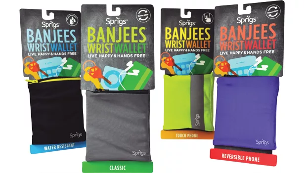 sprigs banjess wrist wallet