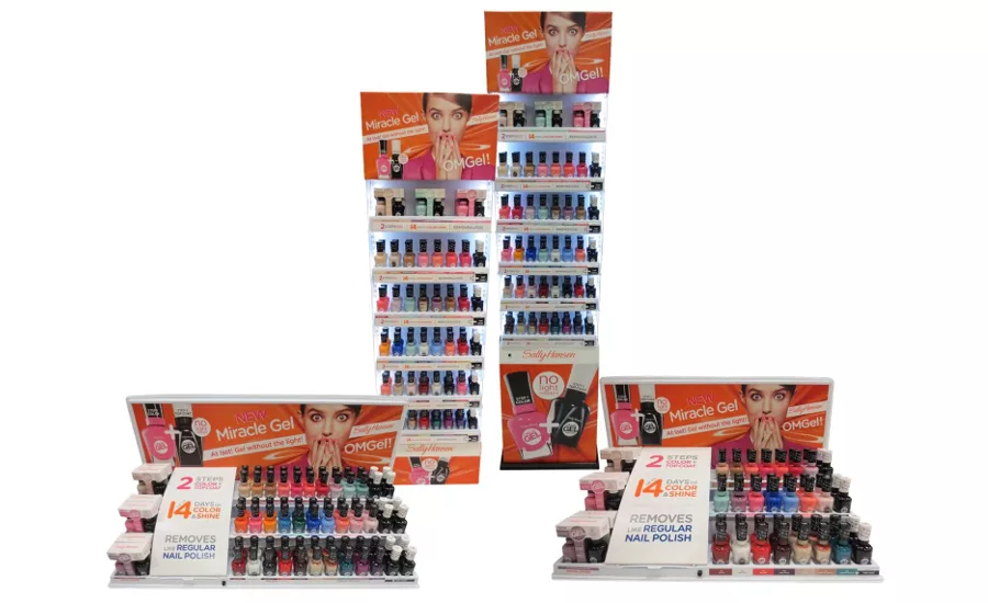 Sally Hansen display