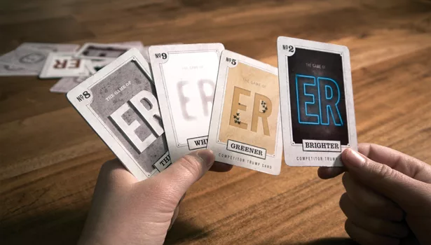 superiority complex cards color design