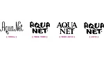 aqua net old logos