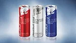 red bull red silver blue edition energy drink