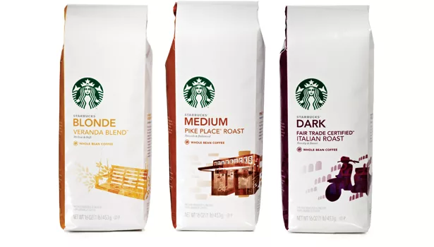 starbucks blonde medium dark