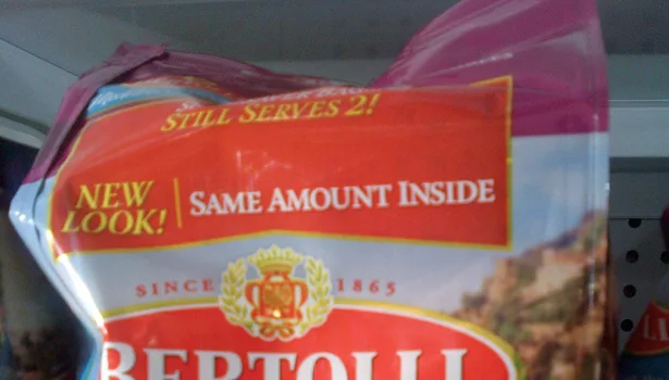 bertolli packaging reassurance