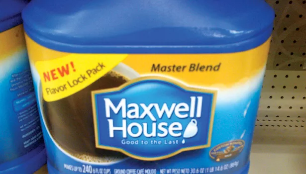 coffee maxwell house highlight features packaging
