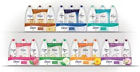 dove body soaps washes