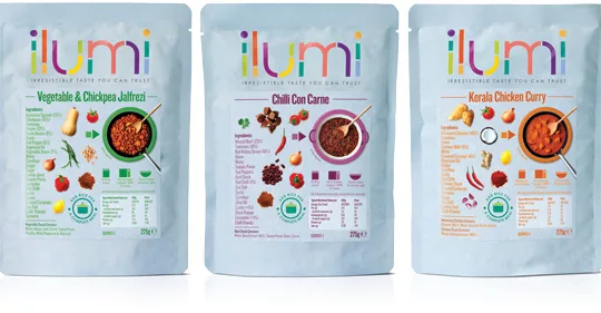 ilumi pouches packaging
