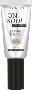 seventeen spot foundation packaging