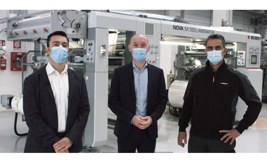 Bobst Italia Laminating team