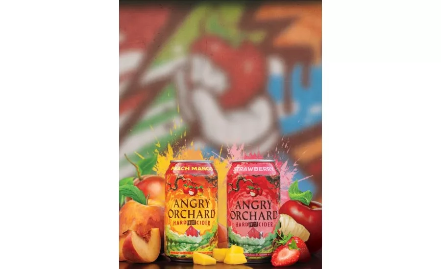 Angry Orchard Peach Mango and Strawberry
