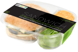 Grab and go sandwich packaging