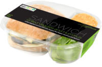Grab and go sandwich packaging