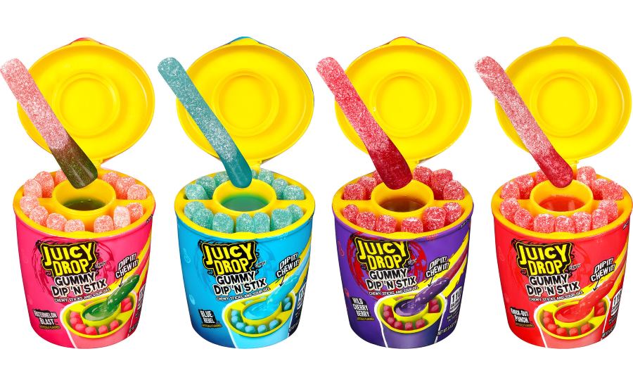 introduced Juicy Drop Gummy Dip N Stix