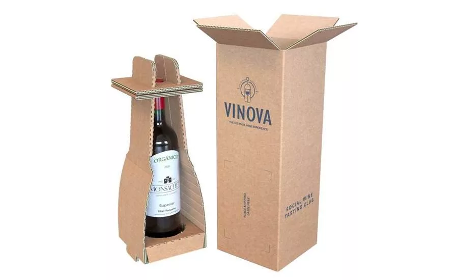 Smurfit Kappa Pyramid Single Bottle