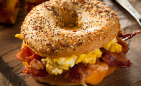 Breakfast sandwich, a wholesome, fulfilling breakfast centered around protein
