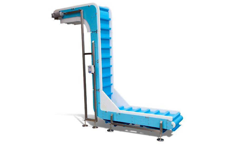 New Sanitary Vertical Z Conveyor on Display at PROCESS EXPO